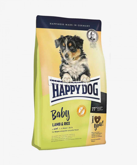 Happy Dog Baby Lamb & Rice karma dla szczeniąt dużych i średnich ras 10 kg