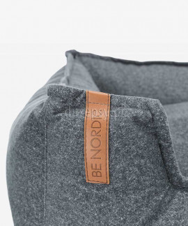 Sofa dla dużego psa szara legowisko w stylu skandynawskim BE NORDIC Trixie