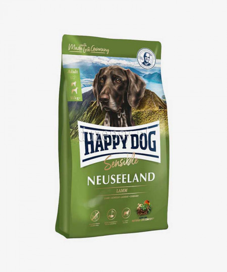 Happy Dog Nowa Zelandia karma dla dorosłych psów z nietolerancją pokarmową 4 kg