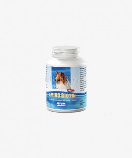 Amino Biotin Maxi MIKITA biotyna witaminy aminokwasy dla psów i kotów, 100 tabl