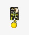 Extra mocna piłka dla psa STARMARK ze sznurkiem pływająca 6,5 cm