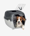Transporter plastikowy dla małego psa Open Box CAPRI 1 do 12 kg - 40 × 38 × 61 cm