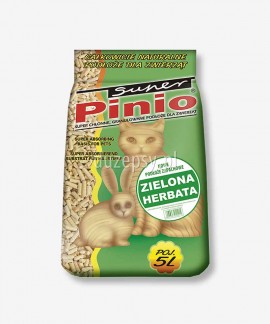 Super Pinio Zielona Herbata żwirek drewniany dla kotów 5 l, 10 l