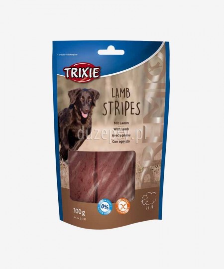 Trixie Premio paski z jagnięciny przysmaki dla psa 100 g