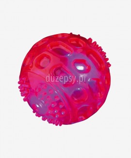 Świecąca piłka dla psa z gumy termoplastycznej pływająca Trixie
