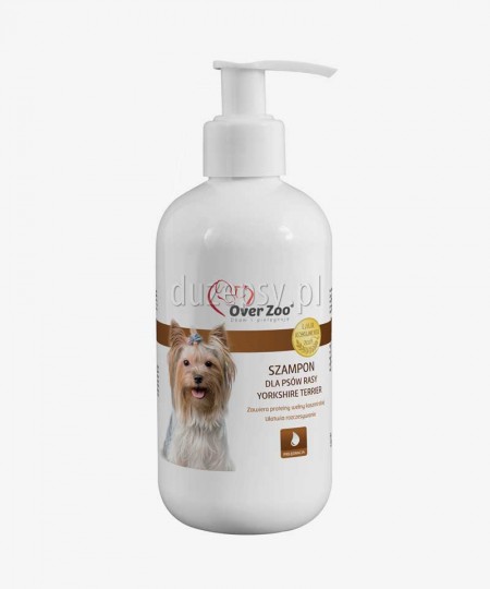 Szampon dla psów rasy Yorkshire Terrier z proteinami wełny kaszmirskiej OVER ZOO 250 ml