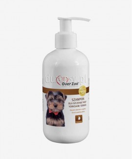 Szampon dla szczeniąt Yorkshire Terrier z proteinami wełny kaszmirskiej OVER ZOO 250 ml