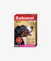 SABUNOL obroża na kleszcze i pchły dla średniego psa ozdobna różowa 50 cm