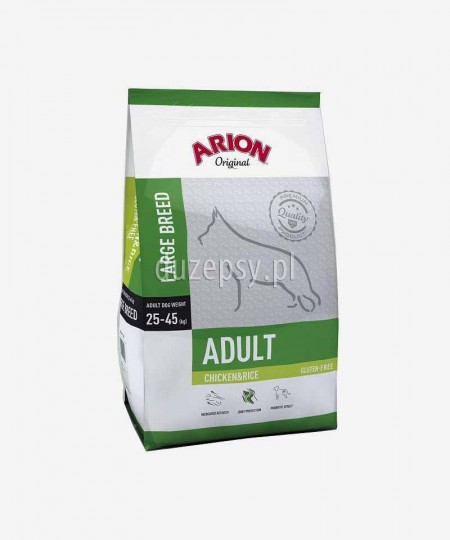 ARION Original Adult Large Breed Chicken & Rice 12 kg - kurczak sucha karma dla dorosłych psów dużych ras