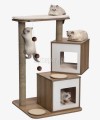 Ekskluzywny drapak dla dwóch kotów drewniany Catit Vesper Double wys. 103,5 cm