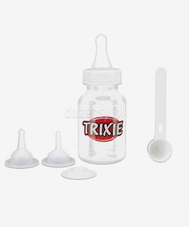 Butelka do karmienia szczeniąt Trixie 120 ml + zestaw 3 smoczków